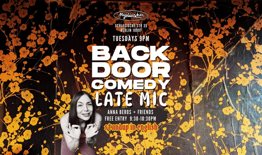 Back Door Comedy: Late Mic Standup in English Tuesdays